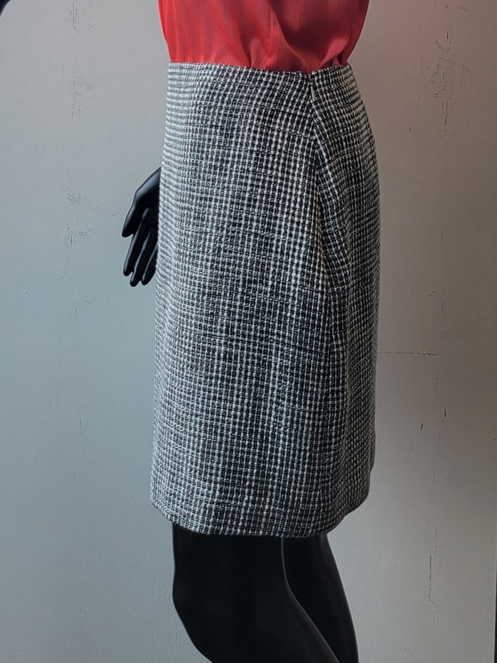 Calvin Klein Tweed Mini Skirt - Picture 2 of 9